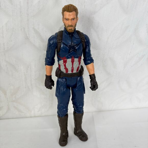 5 for $25| Marvel Avengers Infinity War Captain America Titan Hero Series 12" - Picture 3 of 3